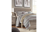 Culverbach Gray King Platform Bed -  Ashley - Luna Furniture