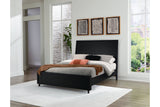 Danziar Black Queen Platform Bed -  Ashley - Luna Furniture