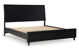 Danziar Black King Platform Bed -  Ashley - Luna Furniture