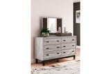 Vessalli Gray Dresser and Mirror -  Ashley - Luna Furniture