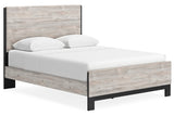 Vessalli Gray Queen Panel Bed -  Ashley - Luna Furniture