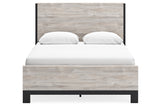 Vessalli Gray Queen Panel Bed -  Ashley - Luna Furniture