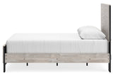 Vessalli Gray Queen Panel Bed -  Ashley - Luna Furniture