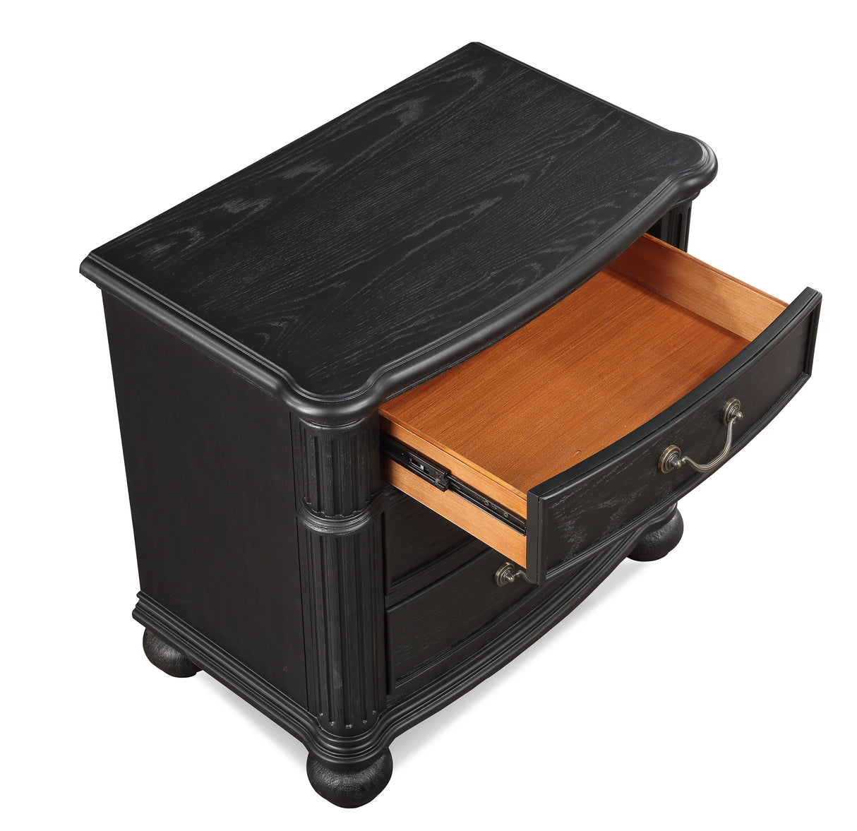 Kingsbury Espresso Nightstand -  Crown Mark - Luna Furniture