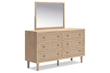 Cielden Two-tone Dresser and Mirror -  Ashley - Luna Furniture