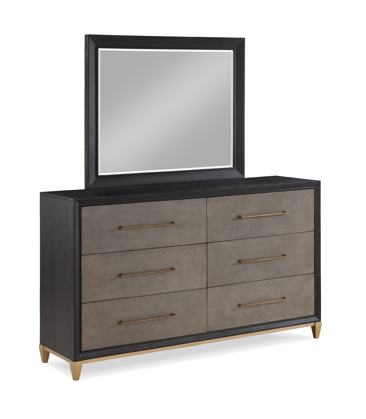 Payson Black/Brown Dresser -  Crown Mark - Luna Furniture