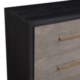 Payson Black/Brown Dresser -  Crown Mark - Luna Furniture