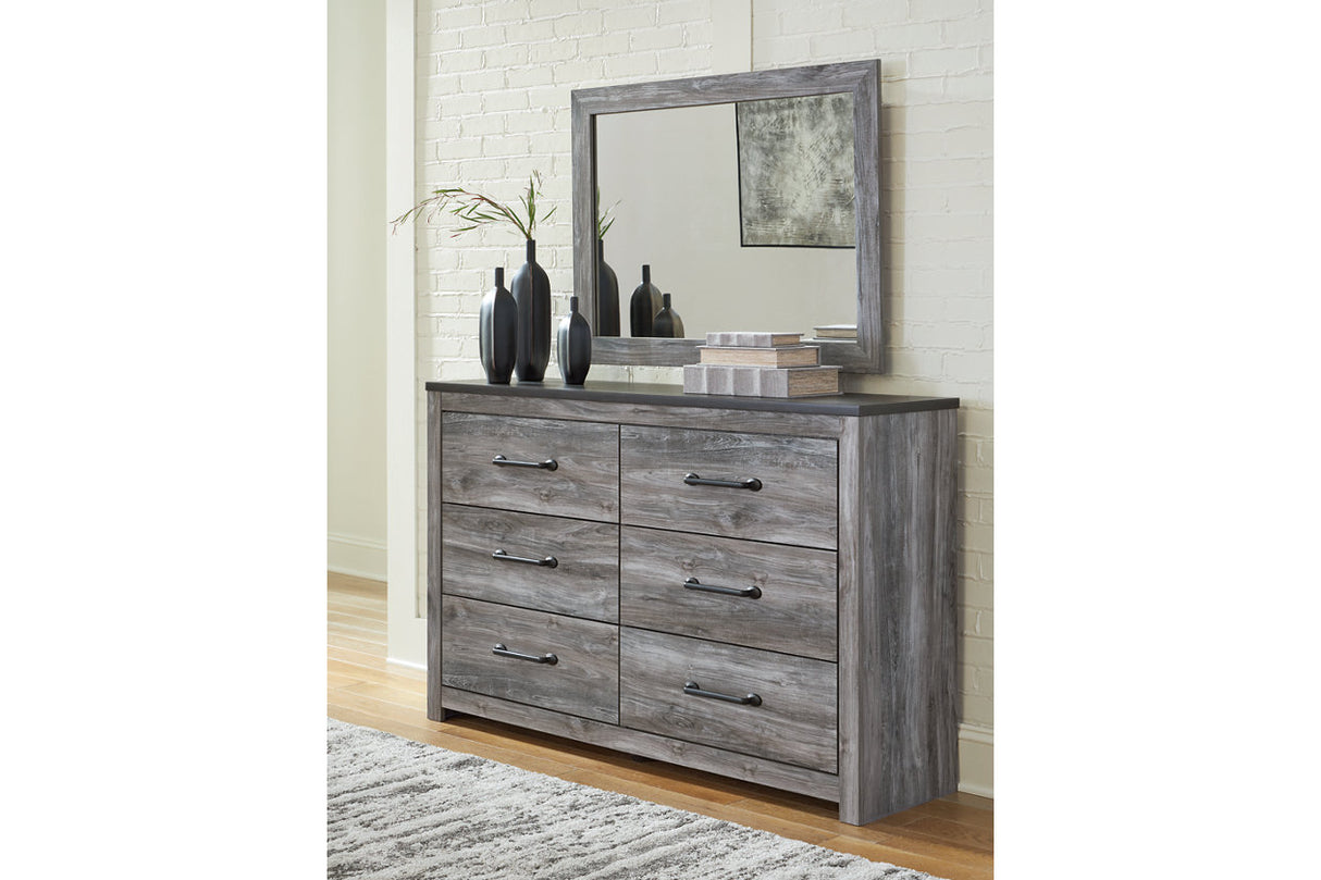 Bronyan Dark Gray Dresser and Mirror -  Ashley - Luna Furniture