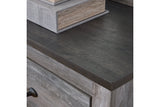 Bronyan Dark Gray Dresser and Mirror -  Ashley - Luna Furniture