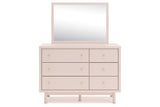 Wistenpine Blush Dresser and Mirror -  Ashley - Luna Furniture