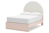 Wistenpine Blush Full Upholstered Panel Bed -  Ashley - Luna Furniture