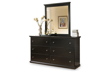 Maribel Black Dresser and Mirror -  Ashley - Luna Furniture