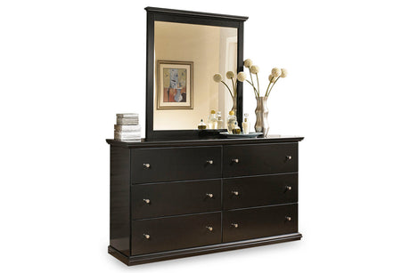 Maribel Black Dresser and Mirror -  Ashley - Luna Furniture