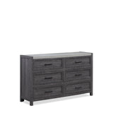 Madsen Gray Panel Bedroom Set -  Crown Mark - Luna Furniture