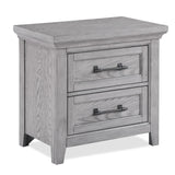 Beckett Rustic Gray Nightstand -  Crown Mark - Luna Furniture