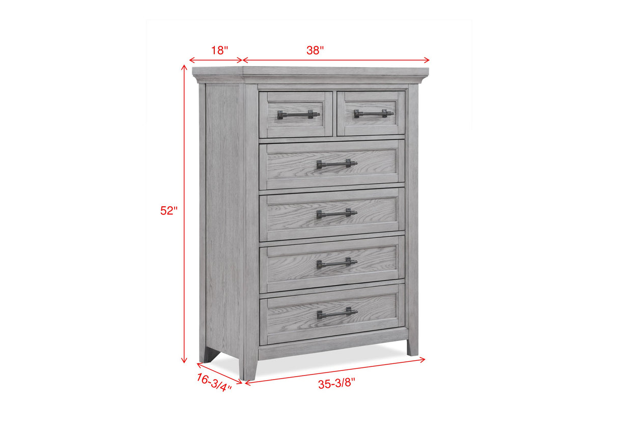 Beckett Rustic Gray Chest -  Crown Mark - Luna Furniture