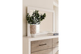 Charbitt Two-tone Dresser and Mirror -  Ashley - Luna Furniture