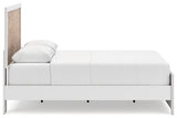 Charbitt Two-tone Queen Panel Bed from Ashley - Luna Furniture