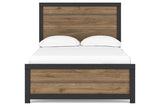 Vertani Black Full Panel Bed from Ashley - Luna Furniture