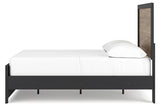 Vertani Black Full Panel Bed from Ashley - Luna Furniture