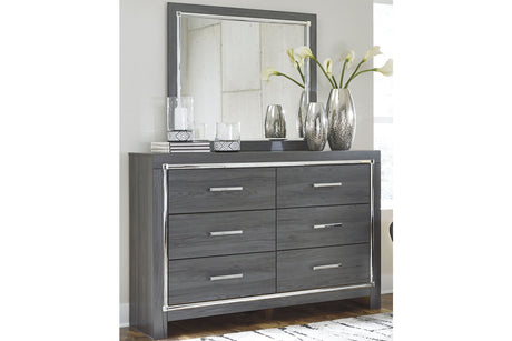 Lodanna Gray Dresser and Mirror -  Ashley - Luna Furniture