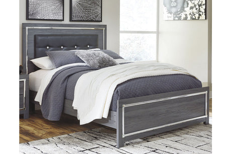 Lodanna Gray Queen Panel Bed -  Ashley - Luna Furniture