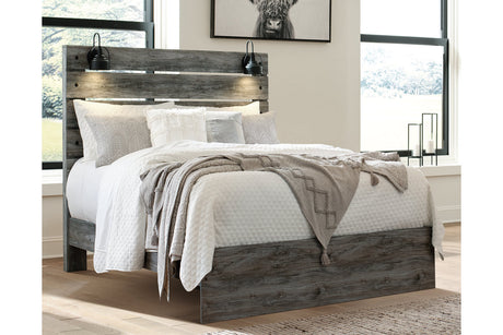 Baystorm Gray Queen Panel Bed from Ashley - Luna Furniture