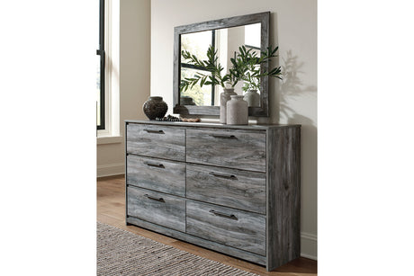 Baystorm Gray Dresser and Mirror -  Ashley - Luna Furniture