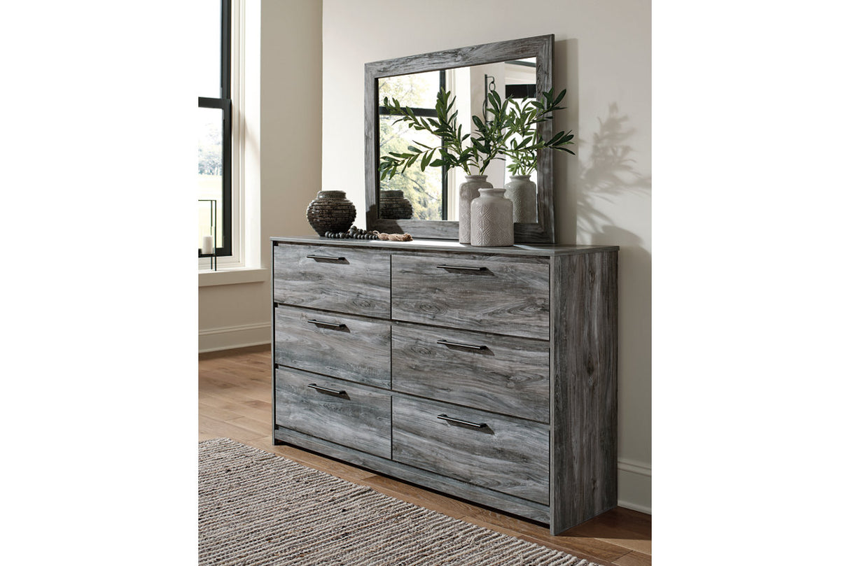 Baystorm Gray Dresser and Mirror -  Ashley - Luna Furniture