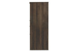 Juararo Dark Brown Dresser and Mirror -  Ashley - Luna Furniture