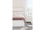 Mollviney White Full Panel Storage Bed -  Ashley - Luna Furniture