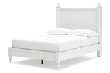 Mollviney White Full Panel Bed -  Ashley - Luna Furniture