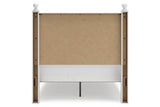 Mollviney White Full Panel Bed -  Ashley - Luna Furniture