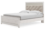 Altyra White Queen Platform Bed -  Ashley - Luna Furniture