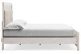 Altyra White King Platform Bed -  Ashley - Luna Furniture