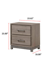 River Brown Nightstand -  Crown Mark - Luna Furniture