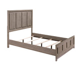 River Brown King Panel Bed -  Crown Mark - Luna Furniture