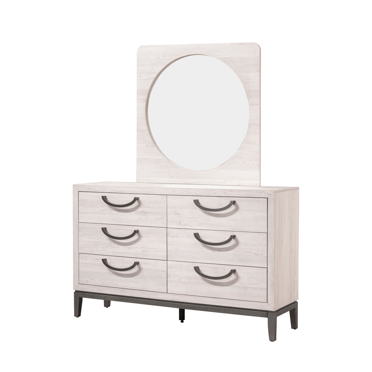 Veda Chalk Dresser -  Crown Mark - Luna Furniture