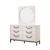 Veda Chalk Mirror -  Crown Mark - Luna Furniture