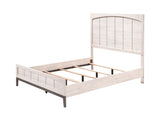 Veda Chalk Queen Panel Bed -  Crown Mark - Luna Furniture