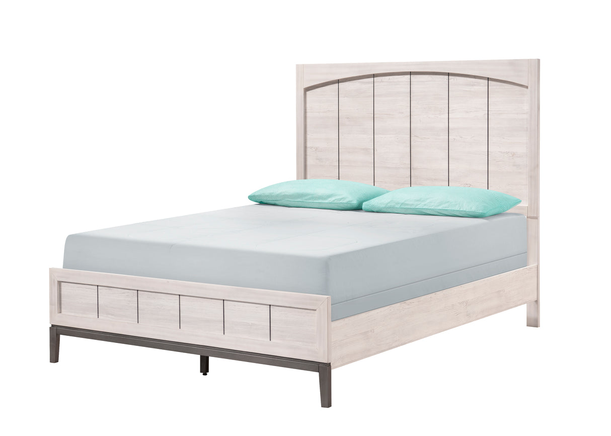 Veda Chalk Panel Bedroom Set -  Crown Mark - Luna Furniture