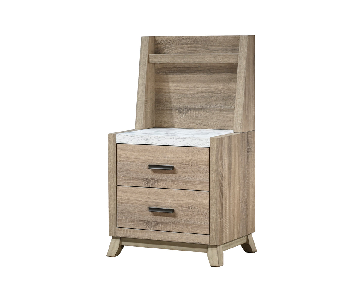 Tilston Natural Panel Bedroom Set -  Crown Mark - Luna Furniture