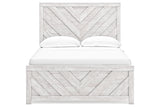 Cayboni Whitewash Full Panel Bed from Ashley - Luna Furniture