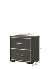 Sharpe Brown Nightstand -  Crown Mark - Luna Furniture