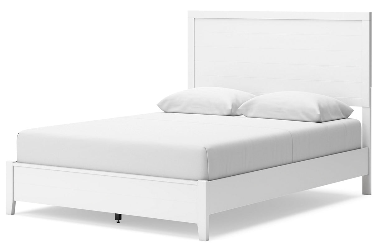 Binterglen White Queen Panel Bed from Ashley - Luna Furniture