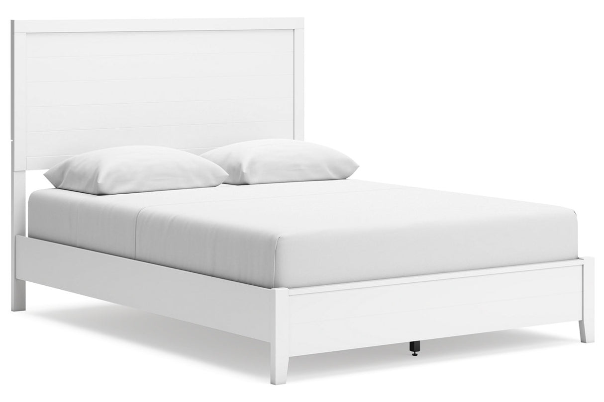 Binterglen White Queen Panel Bed from Ashley - Luna Furniture