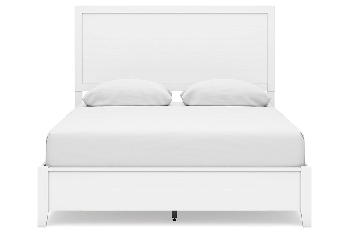 Binterglen White Queen Panel Bed from Ashley - Luna Furniture