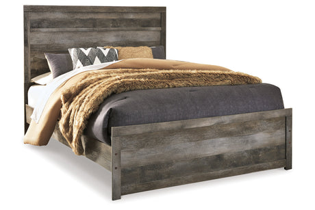 Wynnlow Gray Queen Panel Bed -  Ashley - Luna Furniture