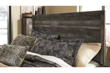 Wynnlow Gray King Platform Panel Bed -  Ashley - Luna Furniture