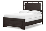 Covetown Dark Brown Full Panel Bed -  Ashley - Luna Furniture